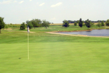 The greens at Meadowview Golf Course are relatively flat, but plenty fast