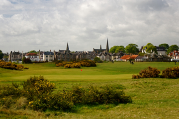 Leven Links in Fife was an Open Championship qualifying site through 2005.