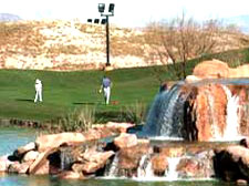 You can get in a short round at Las Vegas's Divine Nine course, but just try getting a nine-hole rate at your local club.