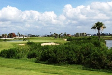 Visitors From All Over Come To Play Moody Gardens Golf Course In