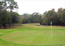 At Lakewood Golf Club a Civil War cemetery lies near the 18th tee box.
