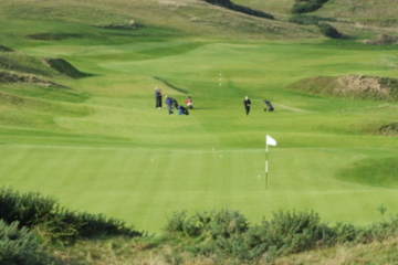 Opened in 2000, Kingsbarns is the shiny new kid on the St. Andrews block.