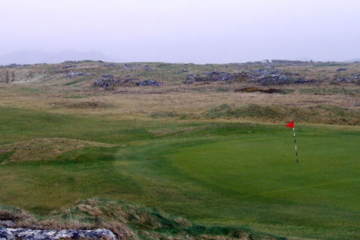 Connemara Golf Links in Ireland's northwest features uniquely rocky terrain.