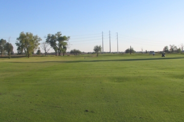 The fairway is so wide on Cypress No. 1, you could drive a big rig right down it with plenty of room to spare.