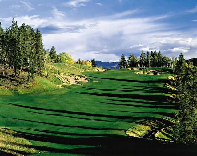 The Raven Golf Club at Three Peaks in Silverthorne, Colorado, USA