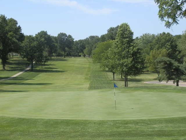 Topeka Country Club In Topeka, Kansas, Usa 