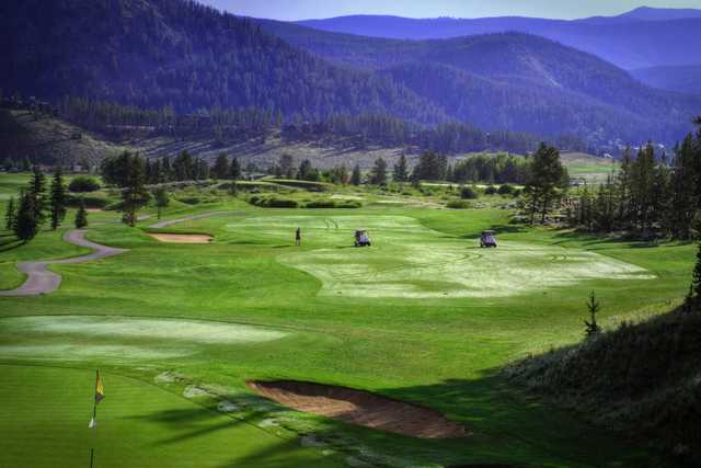 Beaver Course at Breckenridge Golf Club in Breckenridge, Colorado, USA